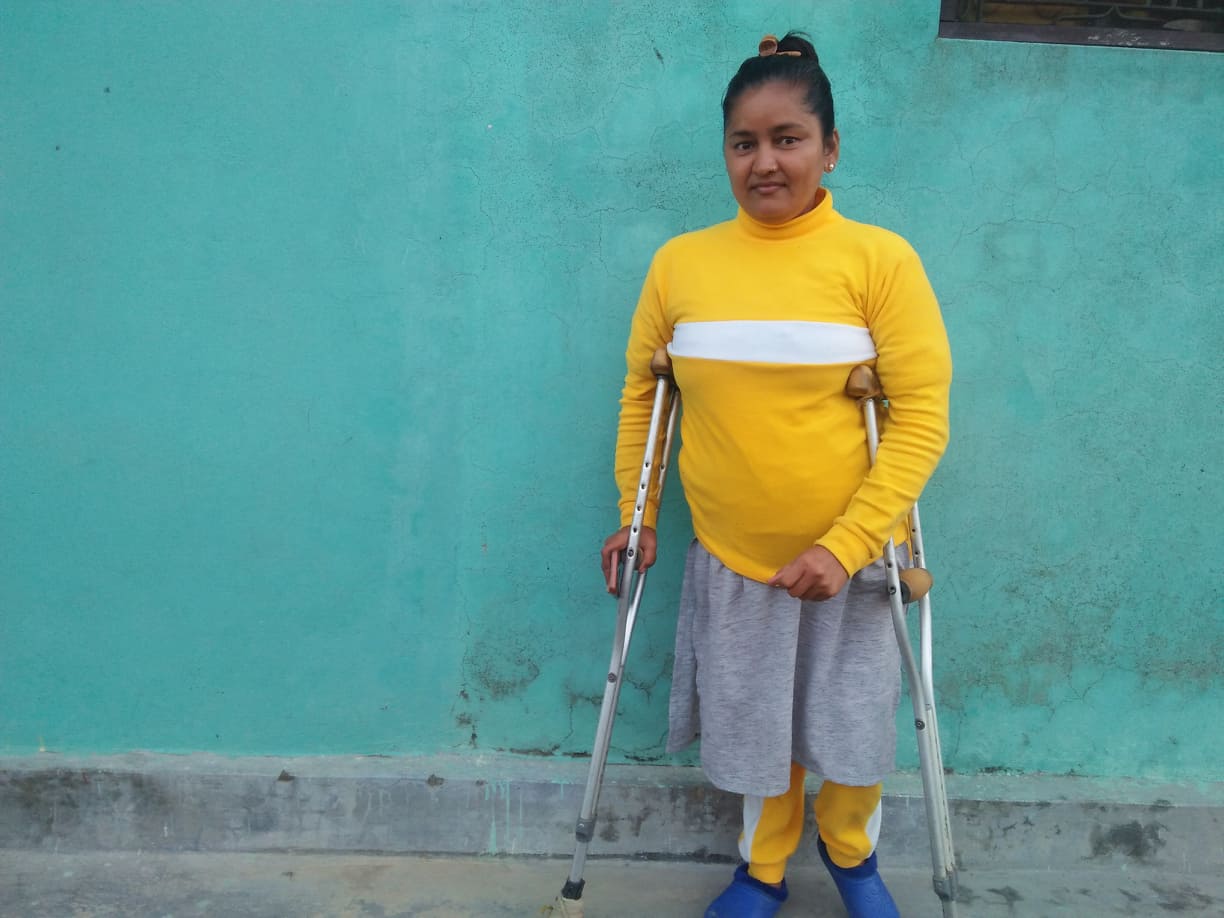 पोलियोले टुक्र्याएको जीवन