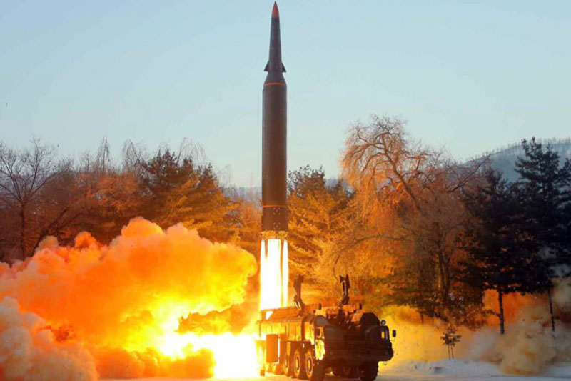 उत्तर कोरियाद्वारा अर्को क्षेप्यास्त्र परीक्षण