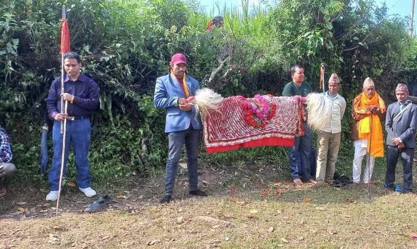 गन्यापको ‘शिखरजाँत’ आज राती , दर्शन गरे मनोकामना पूरा हुने धार्मीक विश्वास