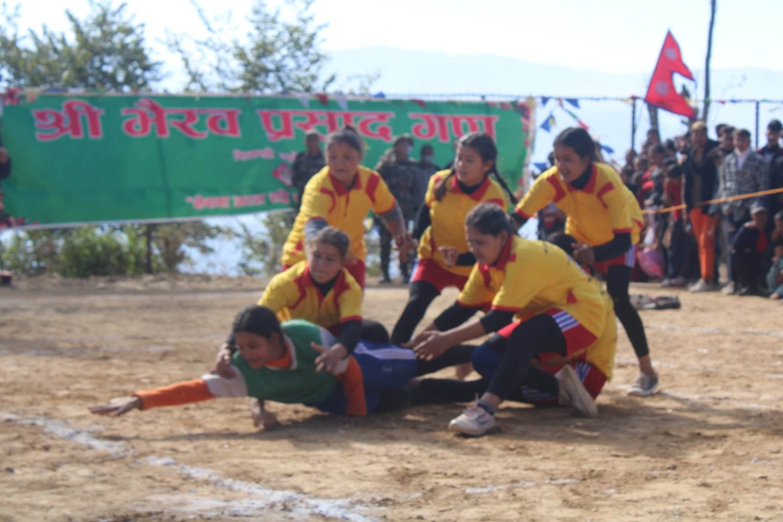 खप्तड–शैलेश्वरी अन्तर विद्यालय खेलकुद प्रतियोगिता :कबड्डीकोे फाईनल खेल पवित्रा बोर्डिङ्ग स्कुल र&hellip;