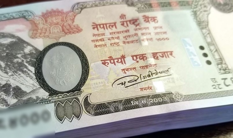एक हजार दरका ४३ करोड थान नोट छाप्न भारतीय कम्पनीलाई ठेक्का