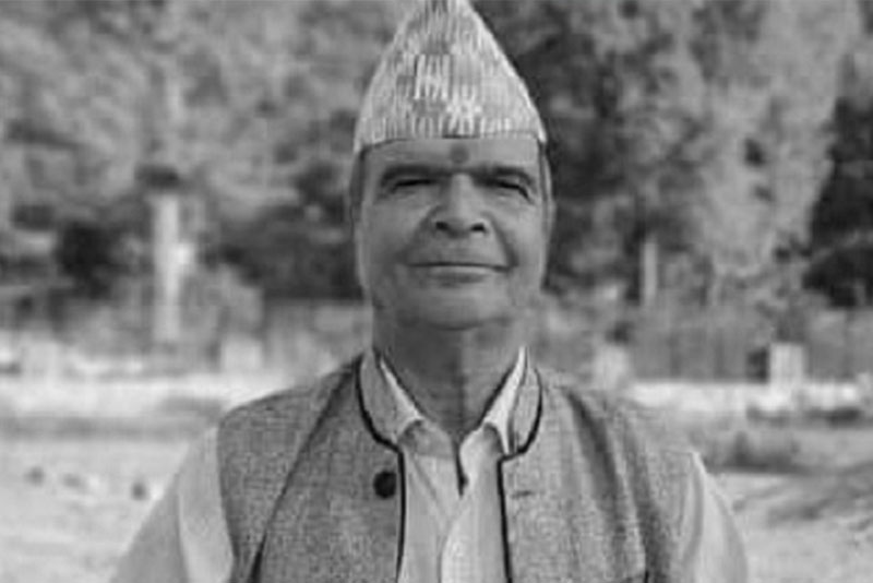 डोटीको पूर्वीचौकी गाउँपालिका–६ का वडाध्यक्षको निधन