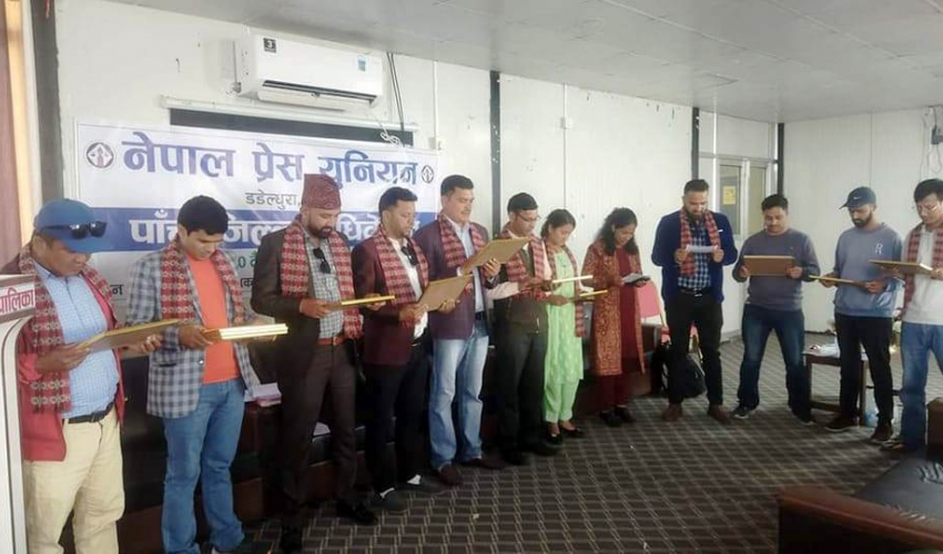 प्रेस युनियन डडेल्धुराको अध्यक्षमा योगेन्द्रबहादुर रावल चयन