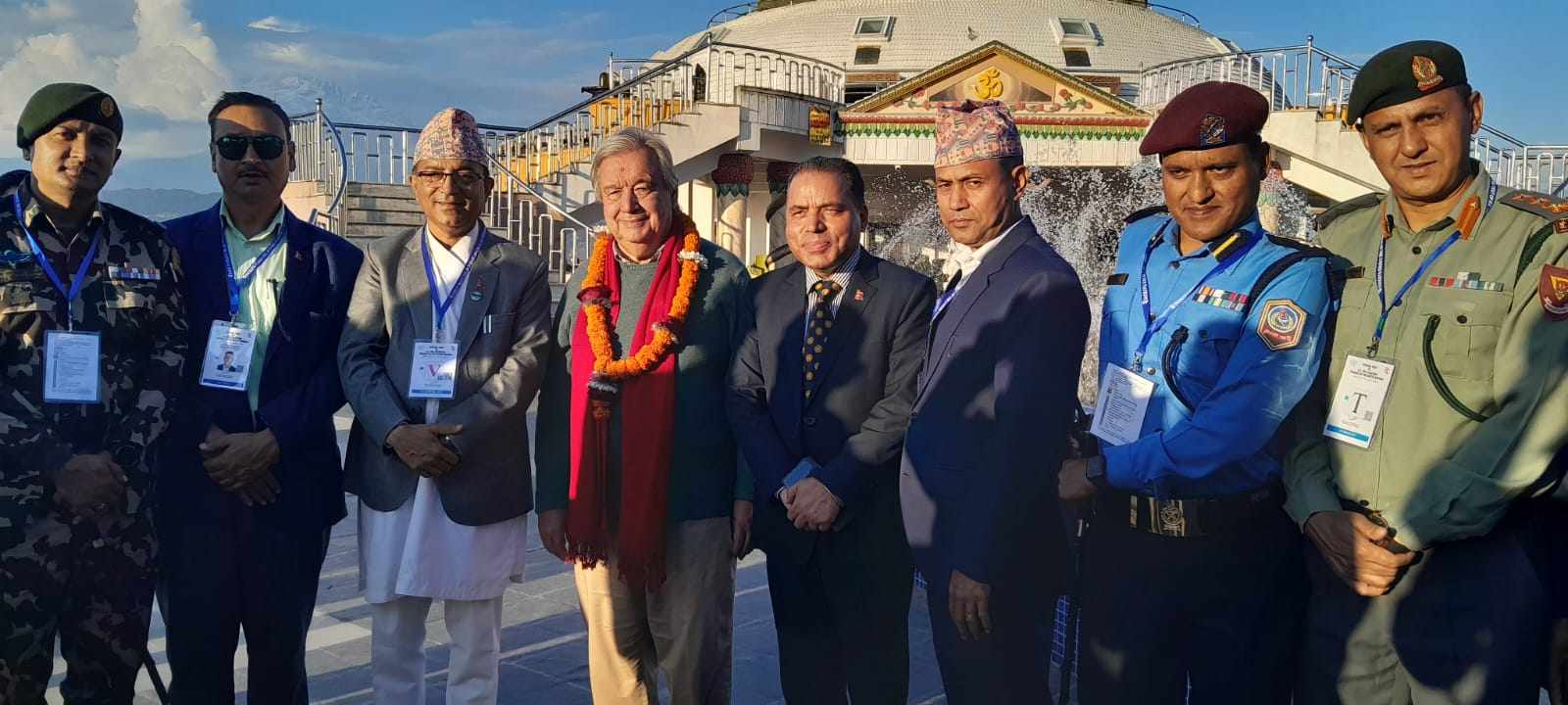 महासचिव गुटेरेस अन्नपूर्ण आधार शिविरतर्फ प्रस्थान