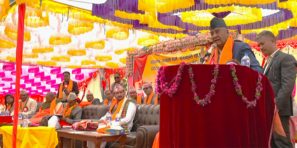 नेपाल हिन्दू धर्म मान्ने देश हो : देउवा