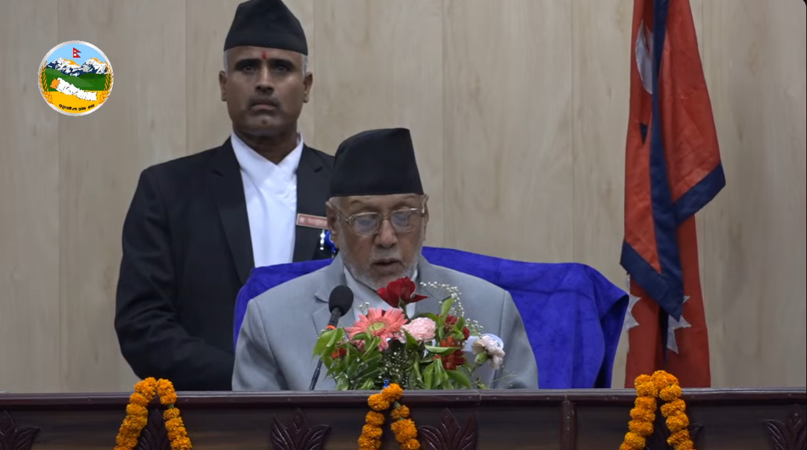 राष्ट्रको सार्वभौमसत्ता र अखण्डताको रक्षामा नेपाली सेनाको अहम् भूमिका छ : प्रदेश प्रमुख मियाँ