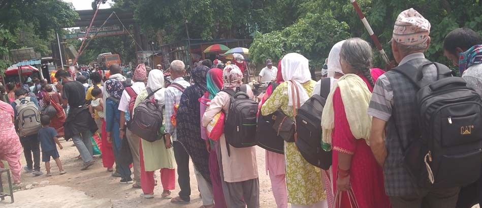 रोपाइँ सकेर भारततिर