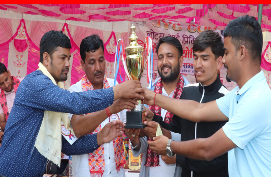 जेवाइसी क्रिकेटको उपाधि सिवाईसी अत्तरियालाई