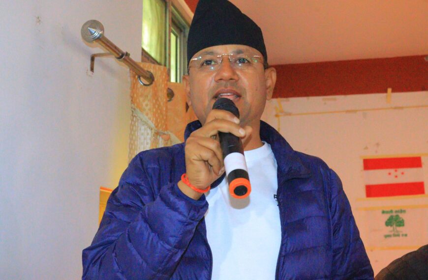 जेल फुटाएर भागेका ठगहरुले देश बनाउँदैनन् : क्षेत्रीय सभापति रोकाया