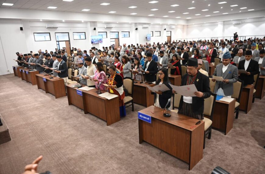 संसद् अधिवेशन आजदेखि