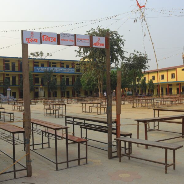 कैलाली- ४ मा मतदान केन्द्र निर्माणको काम सकियो, मतगणना स्थल पनि तयार