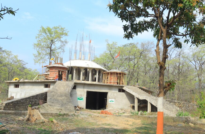 गोदावरी धाममा निर्माण हुँदै भव्य राम जानकी मन्दिर(भिडियो)