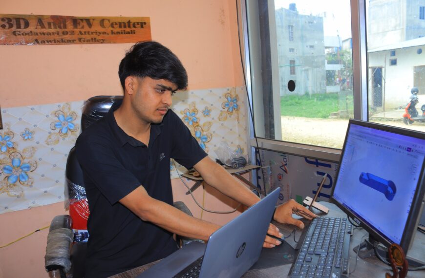 ‘प्रोडक्ट डेभलप’ गर्ने सपना देखिरहेका जेनजी शेखर राम साउँद