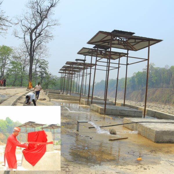 गोदावरी आर्यघाट सञ्चालनमा, नगर प्रमुख भट्टद्धारा उद्धघाटन