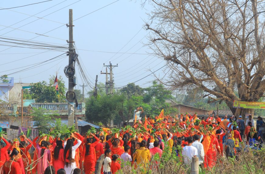 लालपुरको ग्वासी समैजी चण्डेश्वरी शिव मन्दिरमा श्रीमद्भागवत ज्ञान महायज्ञ सुरु