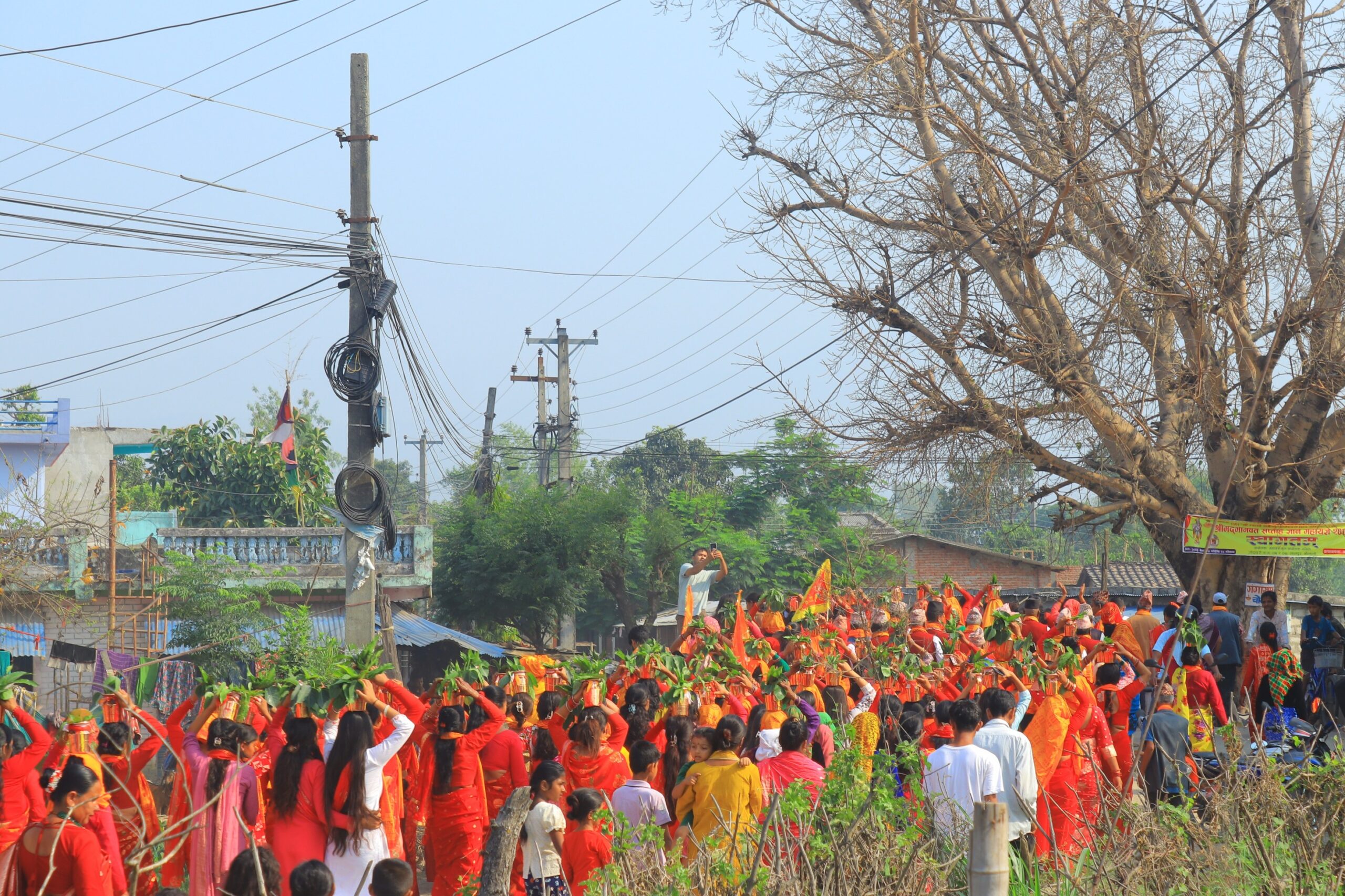 लालपुरको ग्वासी समैजी चण्डेश्वरी शिव मन्दिरमा श्रीमद्भागवत ज्ञान महायज्ञ सुरु