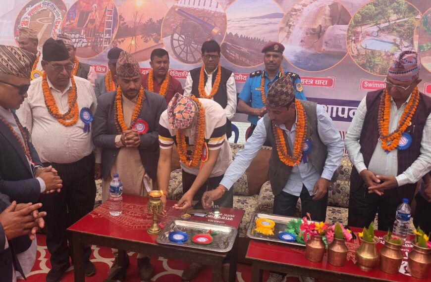 ‘बुढीतोला पर्यटन महोत्सव’कोे नगर प्रमुख भट्टद्धारा उद्धघाटन