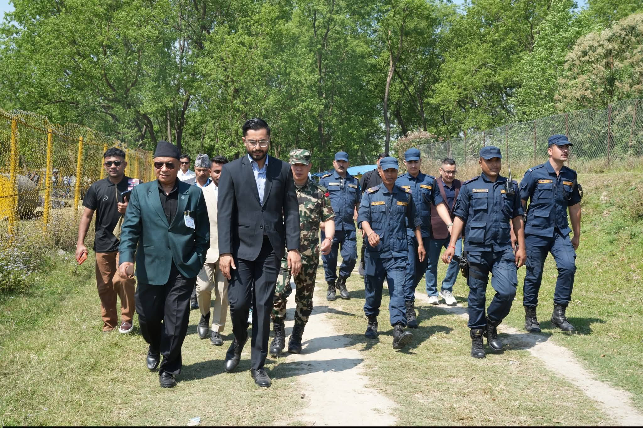 शिक्षामन्त्रीले गरे फाप्ला क्रिकेट मैदानको अवलोकन, प्राथमिकतामा राखेर काम गर्ने प्रतिबद्धता