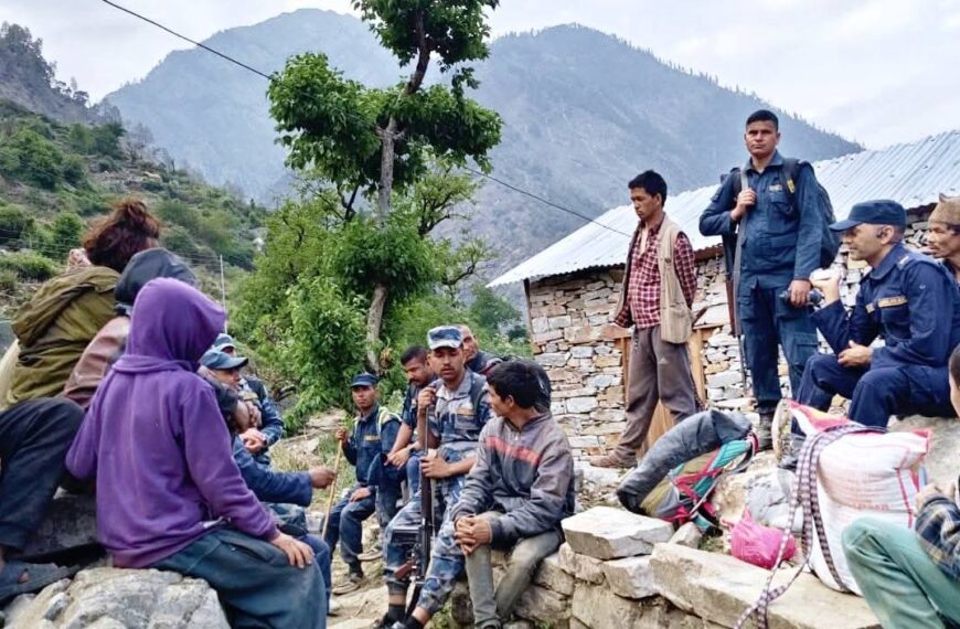 बाजुरा–हुम्ला सीमा विवाद : लाम्पाटा क्षेत्रमा सुरक्षाकर्मी परिचालन