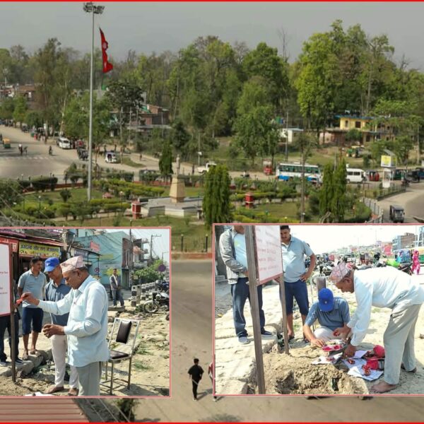 अत्तरिया चौराहमा सुदूरपश्चिमकै पहिलो आकाशे पुल निर्माण सुरु