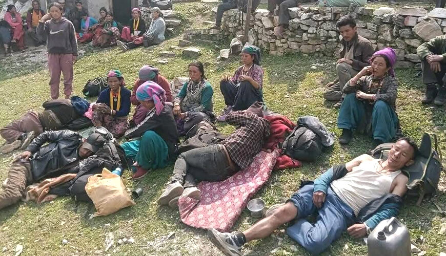 बाजुरा-हुम्ला सीमामा विवाद