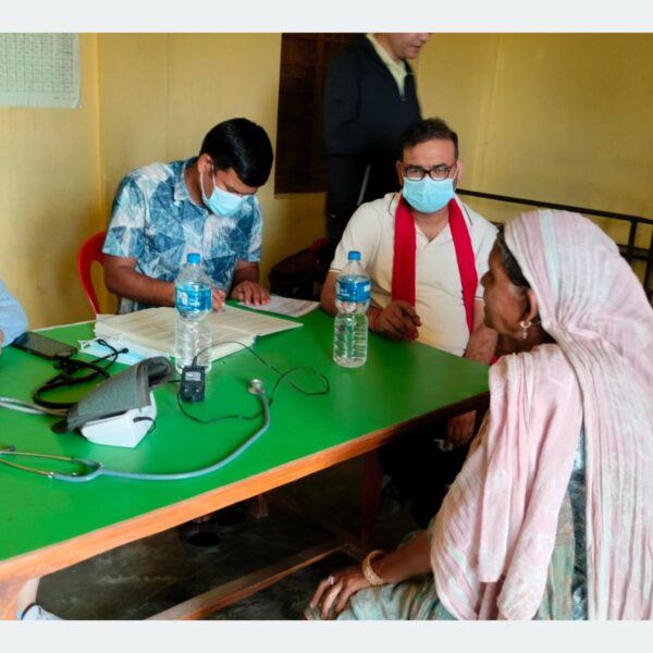 निःशुल्क विशेषज्ञ स्वास्थ्य शिविरबाट दुई सय ४५ जना लाभान्वित