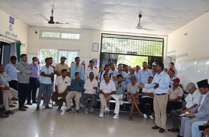 गेटा आँखा अस्पतालमा आन्दोलनरत कर्मचारीको माग एक हप्ताभित्र पुरा गरिने
