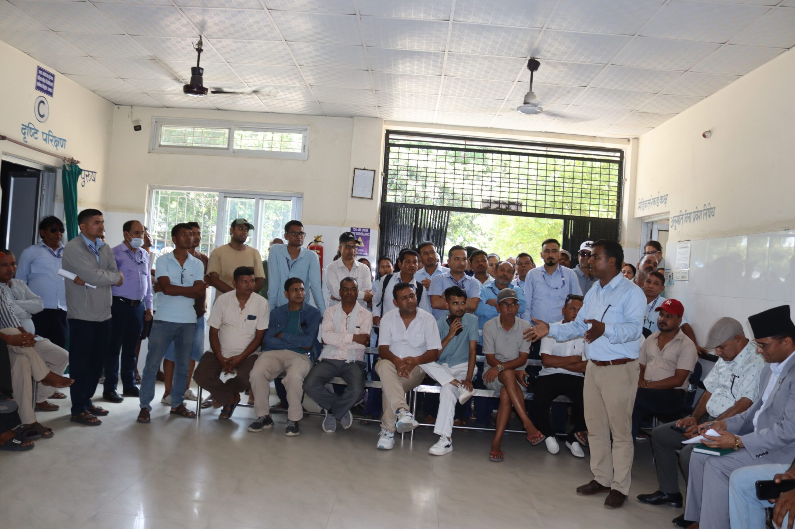 गेटा आँखा अस्पतालमा आन्दोलनरत कर्मचारीको माग एक हप्ताभित्र पुरा गरिने