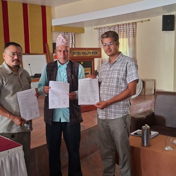 कृषिजन्य वस्तुको बजारीकरणका लागि त्रिपक्षीय समझदारी