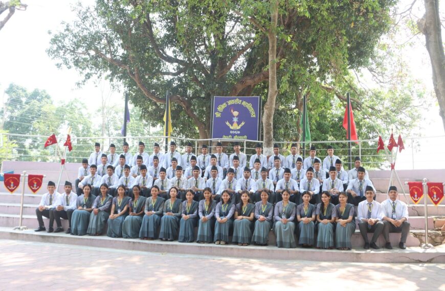 सैनिक महाविद्यालय तेघरीले ल्यायो कक्षा १२ मा शतप्रतिशत नतिजा