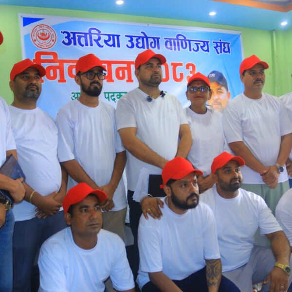 अत्तरिया उद्योग वाणिज्य संघ निर्वाचन ः रमेश भट्टराईद्वारा प्यानल घोषणा