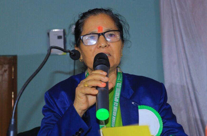 किसान कृषि सहकारीको अध्यक्षमा सुना रोकाया चयन