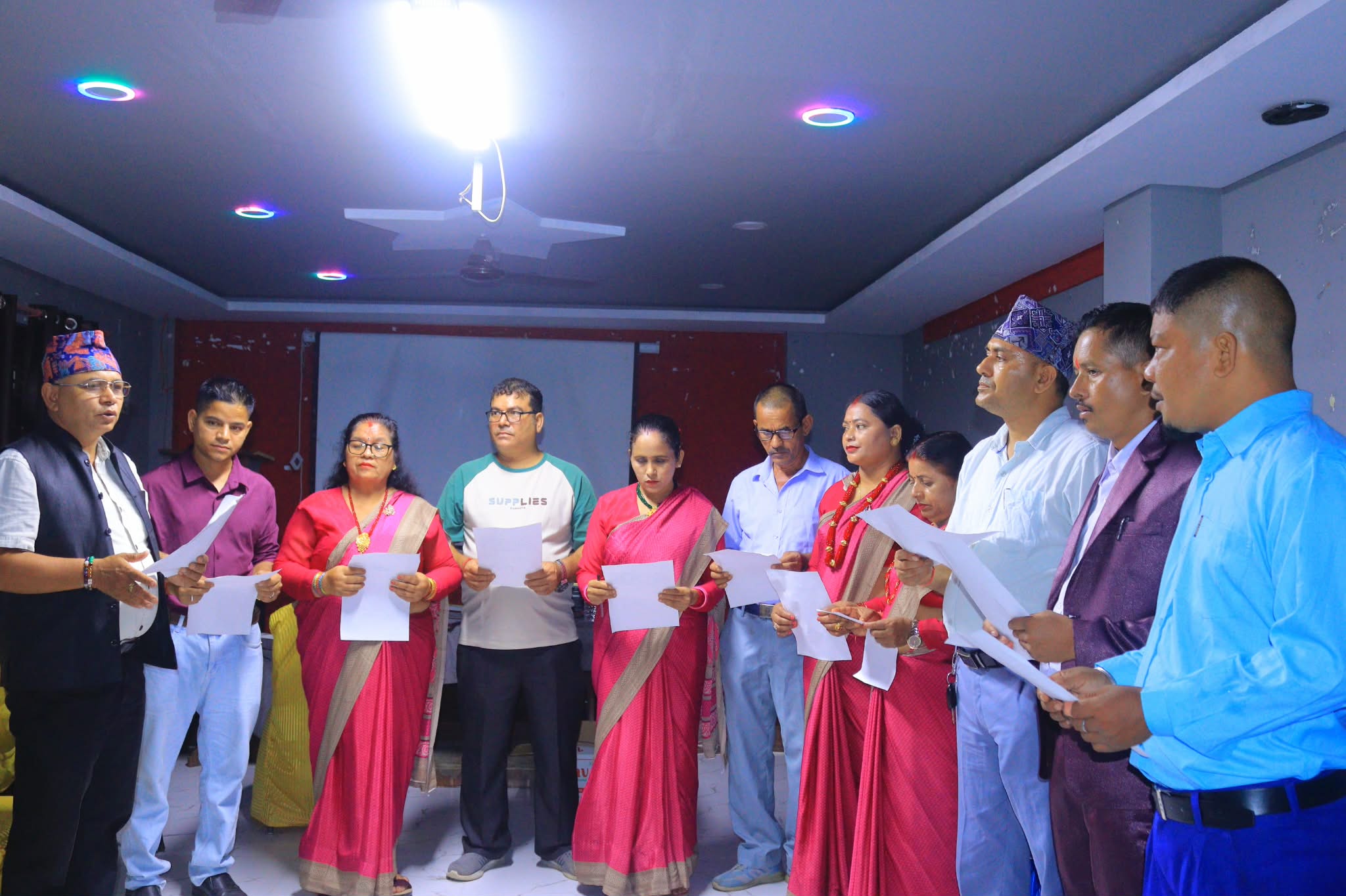 गोदावरी होटल व्यवसायी संघका नवनिर्वाचित पदाधिकारीहरुले लिए पद तथा गोपनियताको शपथ