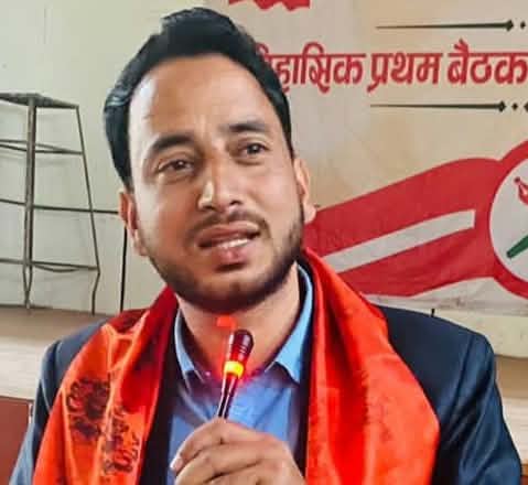 कांग्रेस महाधिवेशन प्रतिनिधिमा डण्डीराज जोशीको उम्मेदवारी