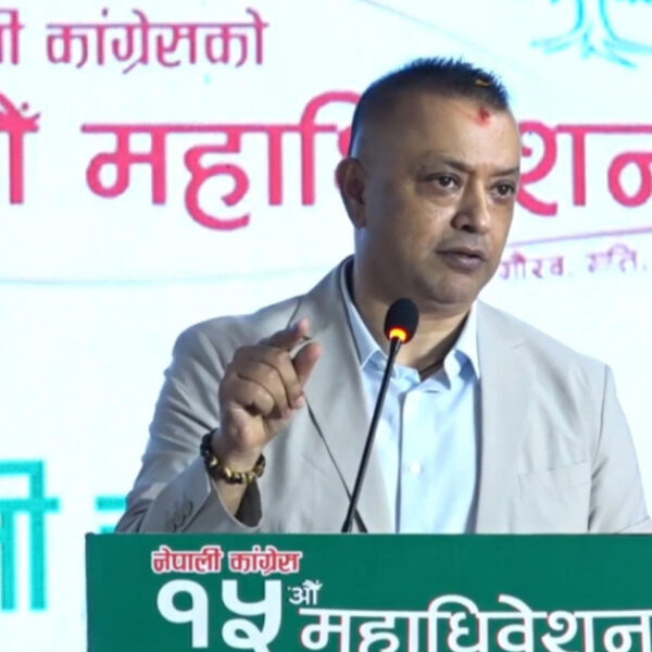 नेपाली कांग्रेसको सभापतिमा गगन थापा निर्वाचित
