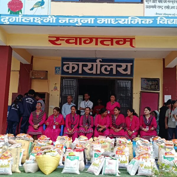 दुर्गालक्ष्मी नमुना माविमा खाद्यान्न बैंक स्थापना, विपन्न परिवारलाई खाद्यान्न वितरण गरिने