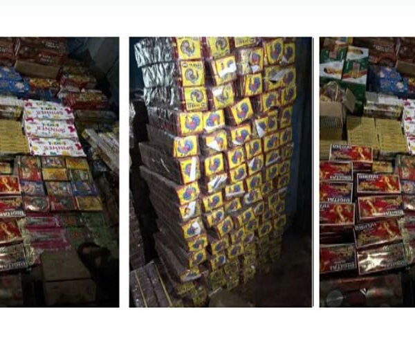 कञ्चनपुरबाट १६ लाख ८७ हजारको पटाका बरामद